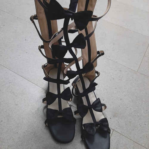 Clubwear schwarze sandalette - -,
