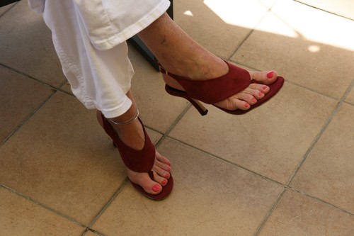 High heels sandaletten - high,