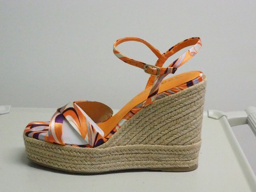 Plateau high heel sandalette - high,