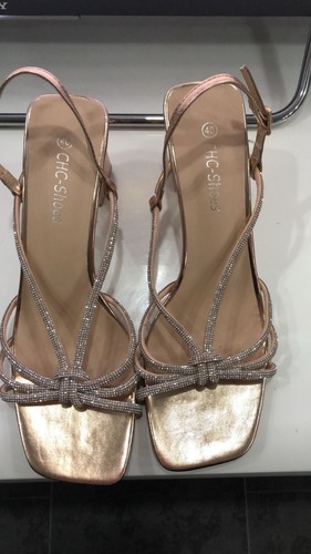 Damen glitzer sandaletten - damen,