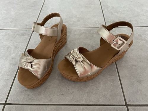 Gabor fashion sandale gold - sandale,