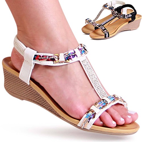 Damen keilabsatz sandalen - damen,