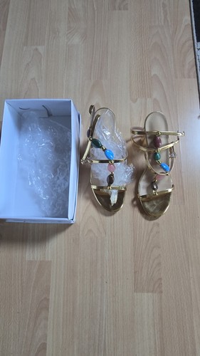 Damen riemchen sandaletten - sandaletten, mit
