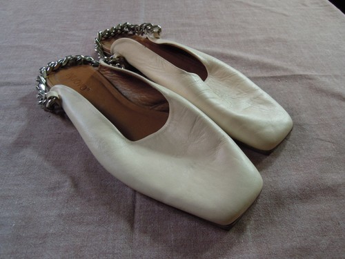 Inuovo creme slingbacks - creme,