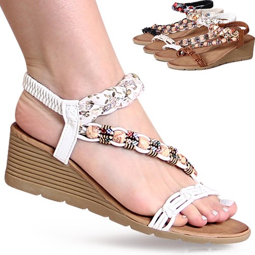 Damen keilabsatz sandalen - damen,