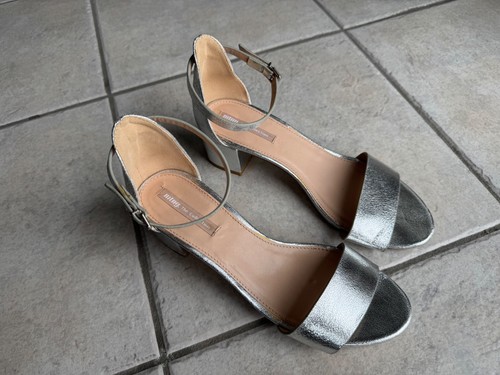 Mtng sandaletten silber - sandaletten,